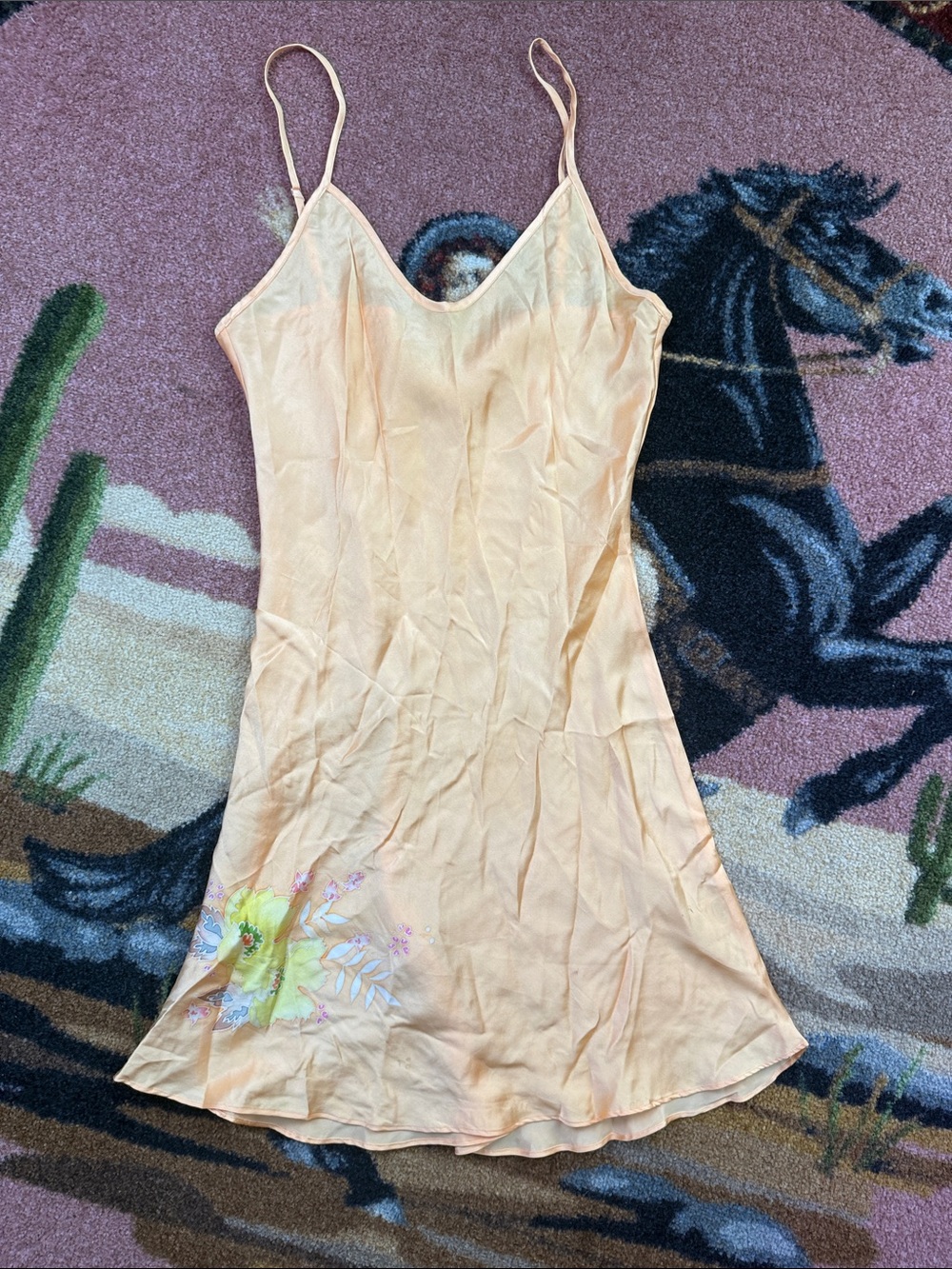 VINTAGE LINGERIE SLIP DRESS SILK